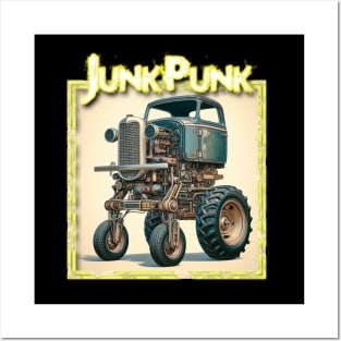 JunkPunk - Happy Truck - WelshDesigns Posters and Art